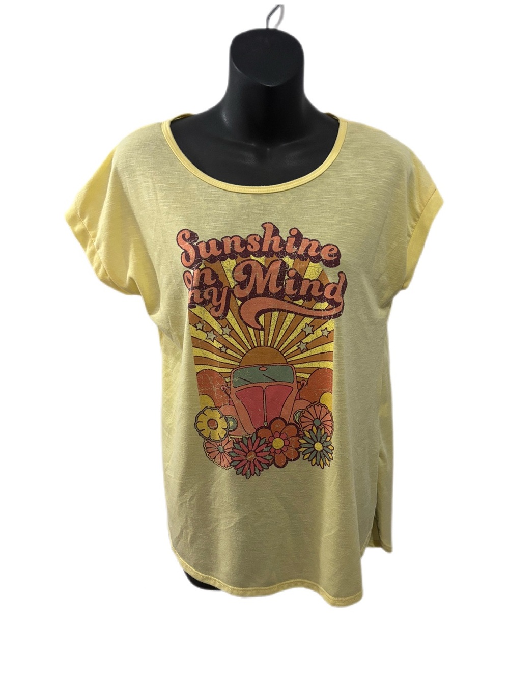 Rue21 Yellow 'Sunshine on My Mind' Graphic Tee